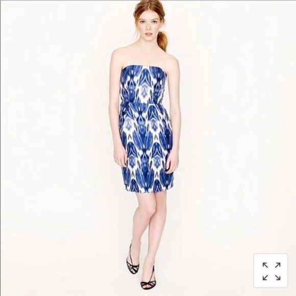 J. Crew Dresses & Skirts - J.Crew IKat Silk Dress